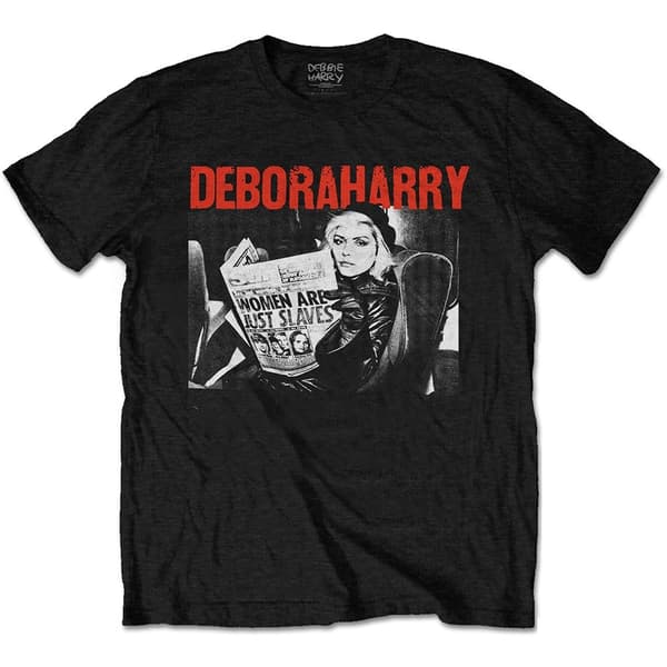 Debbie Harry Unisex T-Shirt: Women Are Just Slaves (X-Large)