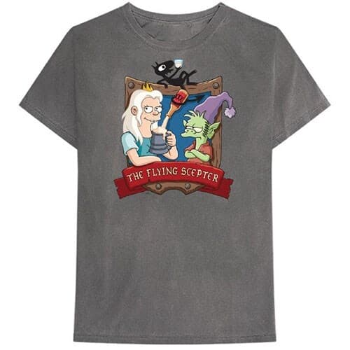 Disenchantment Unisex T-Shirt: Flying Sceptre (Large)