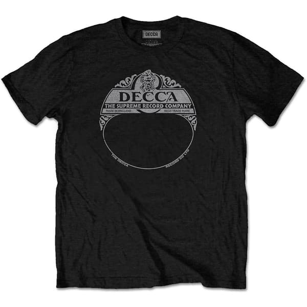 Decca Records Unisex T-Shirt: Supreme Label (Small)