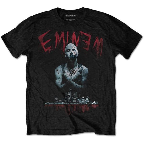 Eminem Unisex T-Shirt: Bloody Horror (XX-Large)