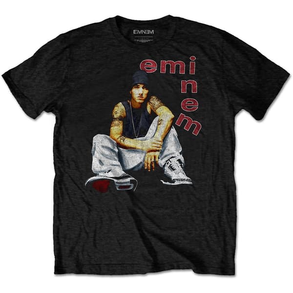 Eminem Unisex T-Shirt: Letters (Large)
