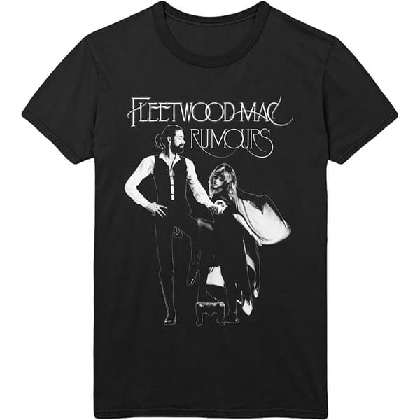 Fleetwood Mac Unisex T-Shirt: Rumours (Large)
