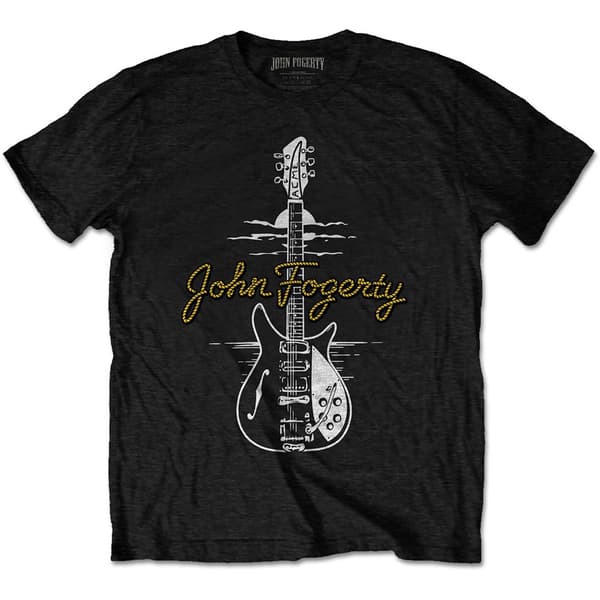 John Fogerty Unisex T-Shirt: Lasso Signature (Small)