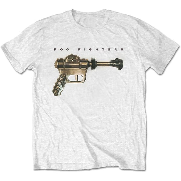Foo Fighters Unisex T-Shirt: Ray Gun (Large)