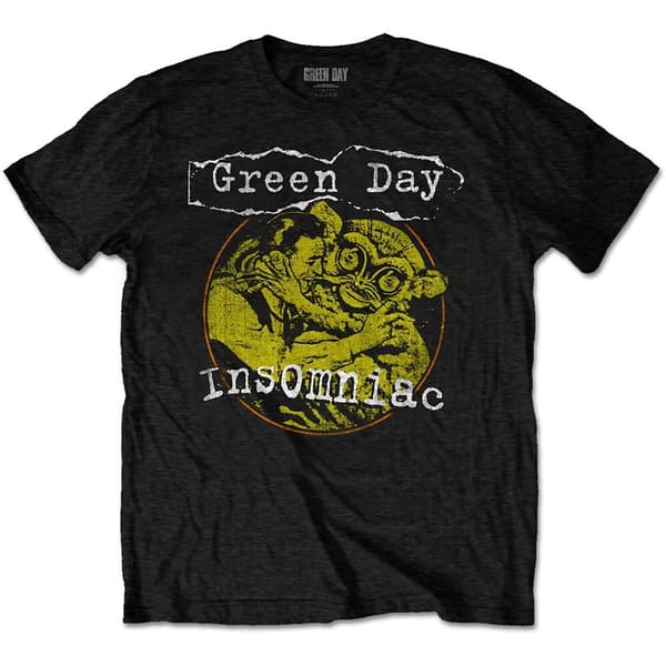 Green Day Unisex T-Shirt: Free Hugs (Large)