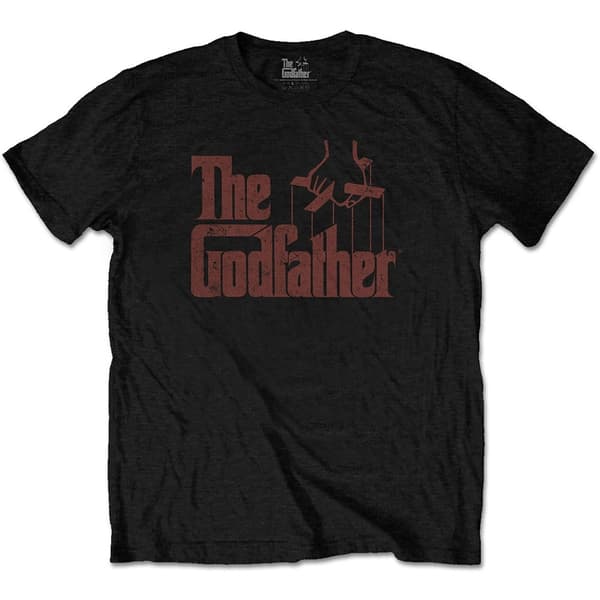 The Godfather Unisex T-Shirt: Logo Brown (X-Large)