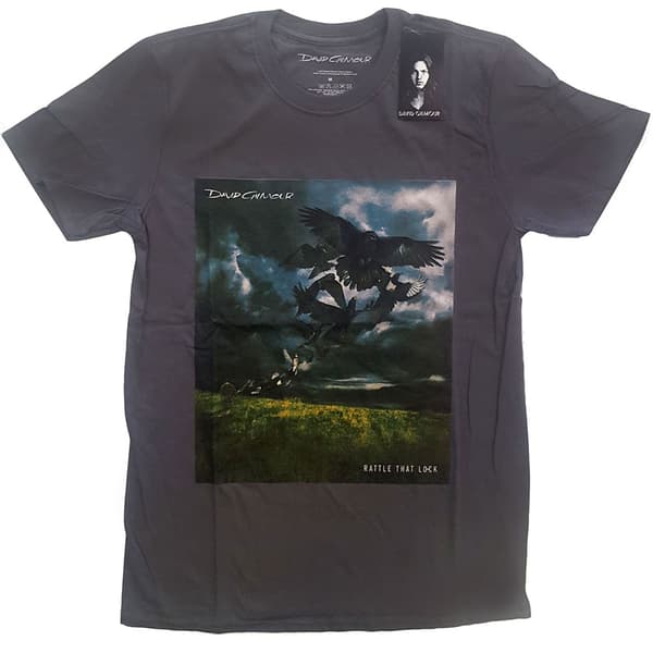 David Gilmour Unisex T-Shirt: Rattle That Lock (Small)