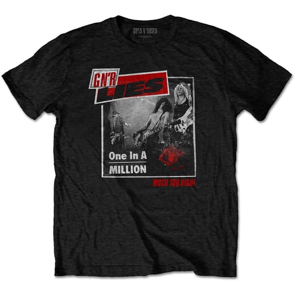 Guns N' Roses Unisex T-Shirt: One in a Million (X-Large)