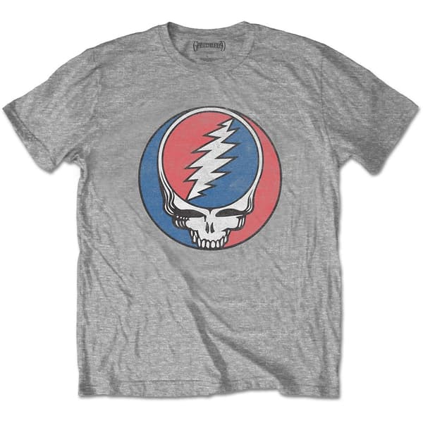 Grateful Dead Unisex T-Shirt: Steal Your Face Classic (Large)