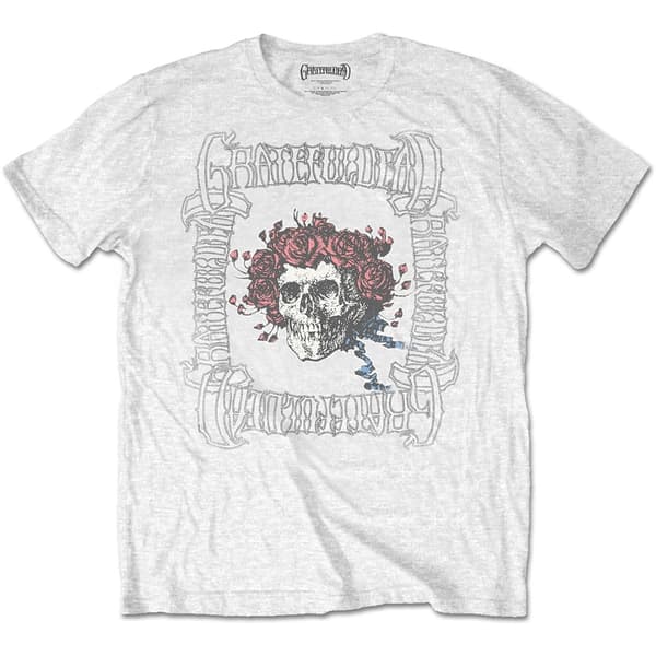 Grateful Dead Unisex T-Shirt: Bertha with Logo Box (Large)