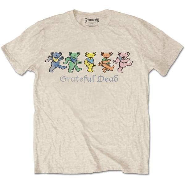 Grateful Dead Unisex T-Shirt: Dancing Bears (Large)