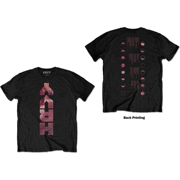 HRVY Unisex T-Shirt: Personal Lyrics (Back Print) (XX-Large)