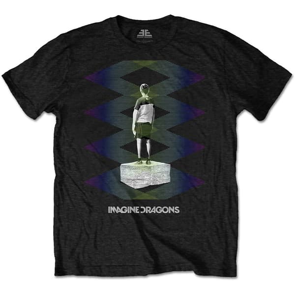 Imagine Dragons Unisex T-Shirt: Zig Zag (Large)