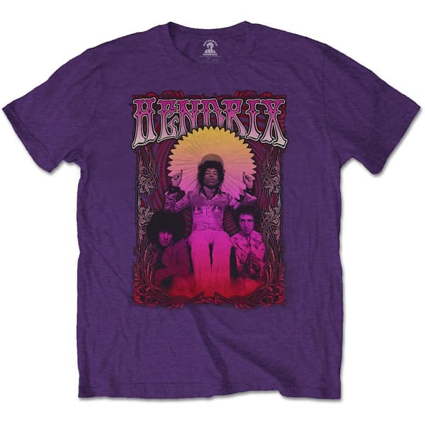 Jimi Hendrix Unisex T-Shirt: Karl Ferris Wheel (X-Large)