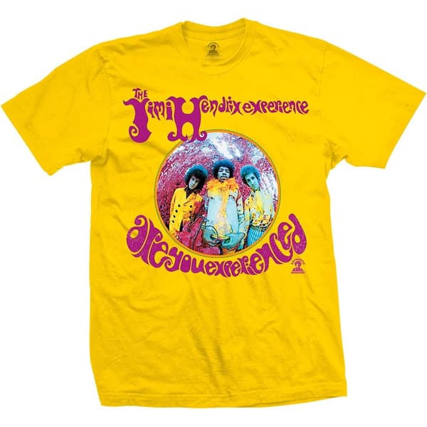 Jimi Hendrix Unisex T-Shirt: Are You Experienced? (Large)