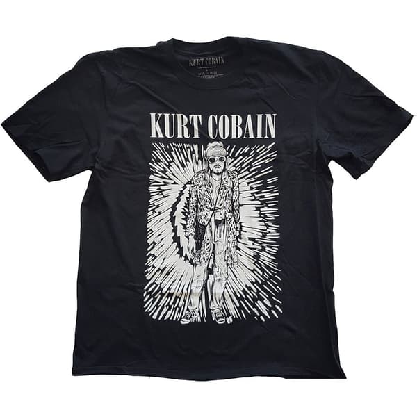 Kurt Cobain Unisex T-Shirt: Brilliance (X-Large)