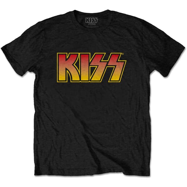 KISS Unisex T-Shirt: Classic Logo (Large)