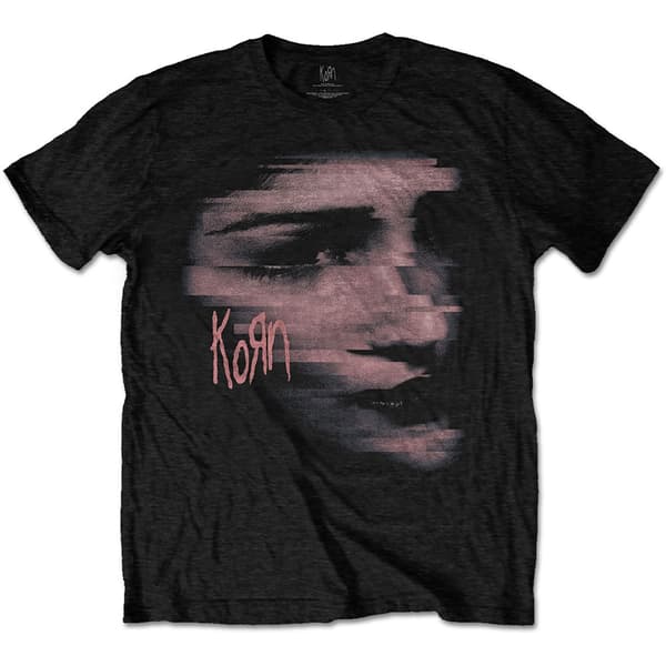 Korn Unisex T-Shirt: Chopped Face (Medium)