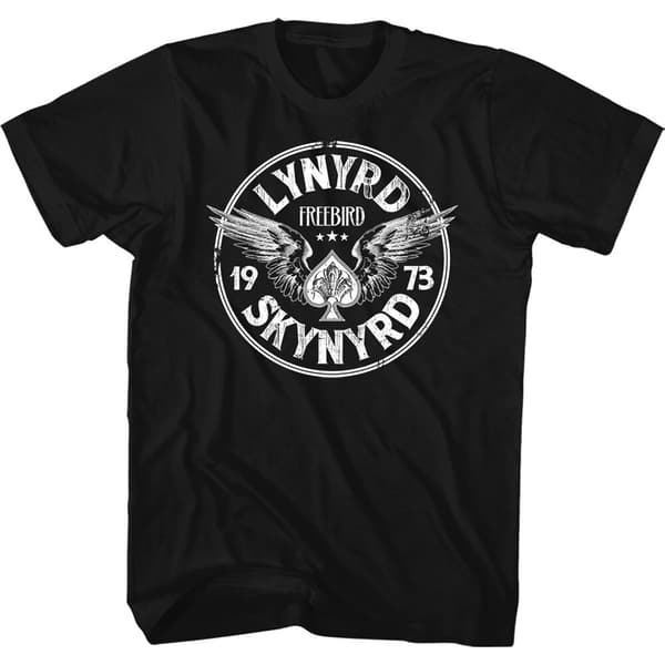 Lynyrd Skynyrd Unisex T-Shirt: Freebird '73 Wings (XX-Large)