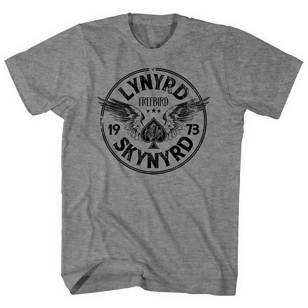 Lynyrd Skynyrd Unisex T-Shirt: Freebird '73 Wings (Large)