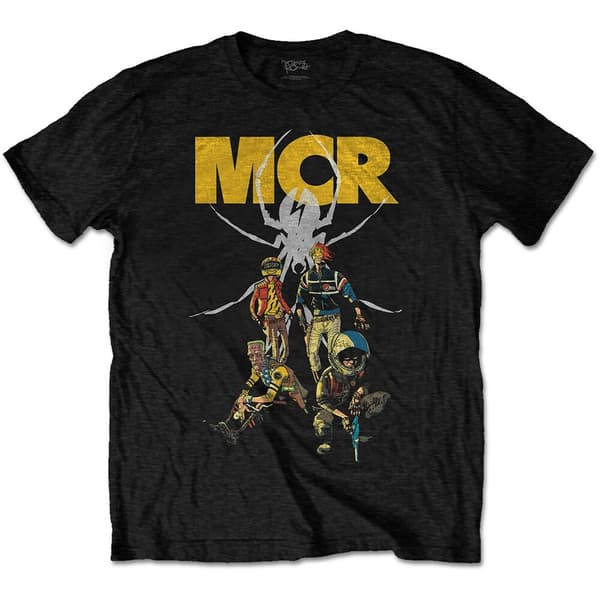 My Chemical Romance Unisex T-Shirt: Killjoys Pin-Up (Large)