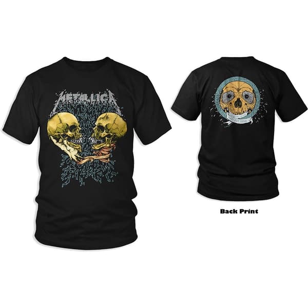 Metallica Unisex T-Shirt: Sad But True (Back Print) (Small)