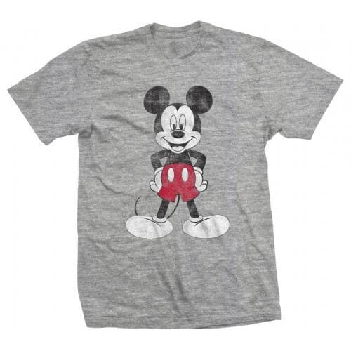 Disney Unisex T-Shirt: Mickey Mouse Pose (Large)