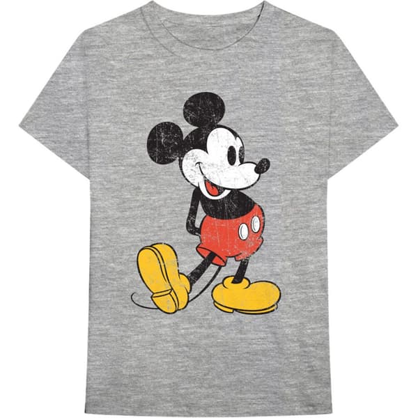 Disney Unisex T-Shirt: Mickey Mouse Vintage (Large)