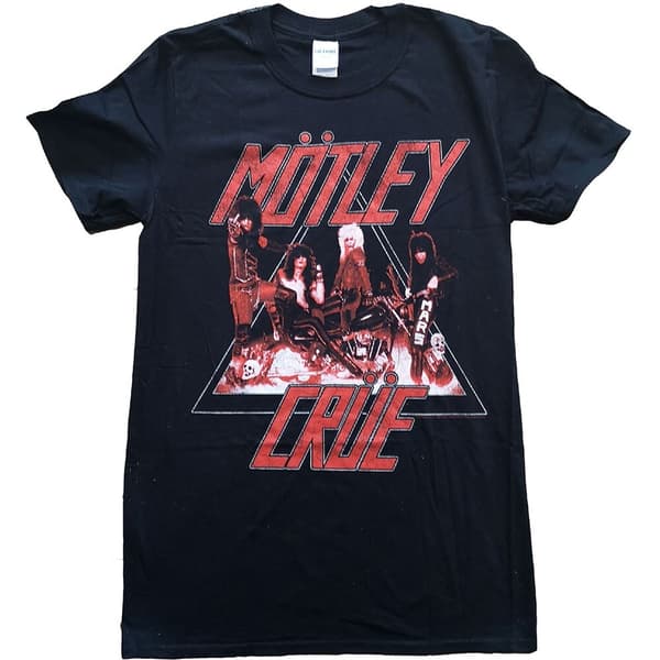 Motley Crue Unisex T-Shirt: Too Fast Cycle (X-Large)