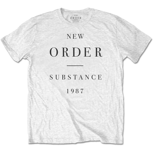 New Order Unisex T-Shirt: Substance (Small)