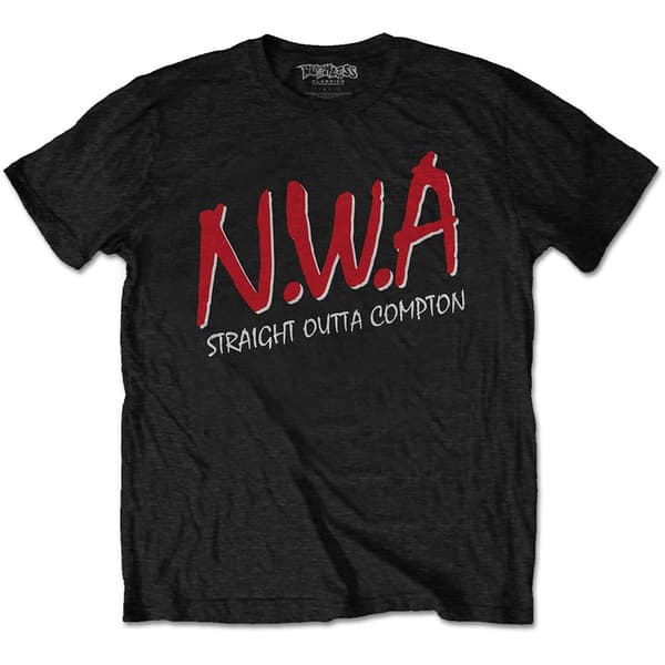 N.W.A Unisex T-Shirt: Straight Outta Compton (Large)