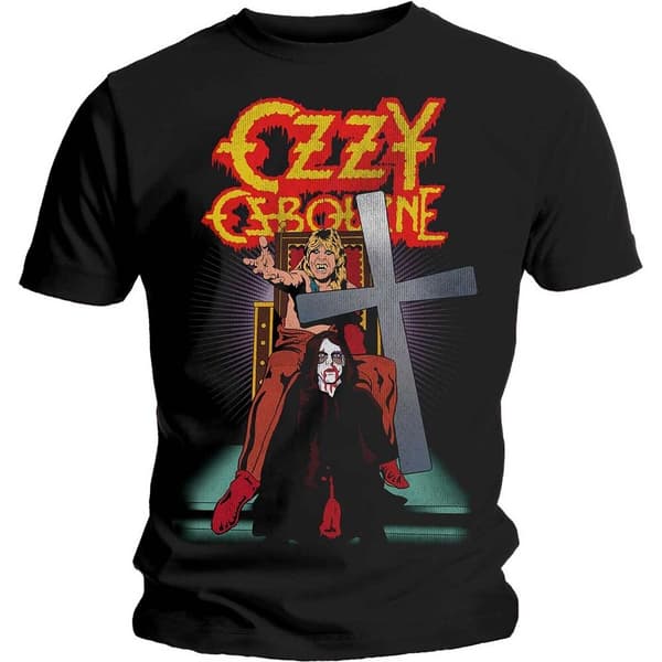 Ozzy Osbourne Unisex T-Shirt: Speak of the Devil Vintage (Large)