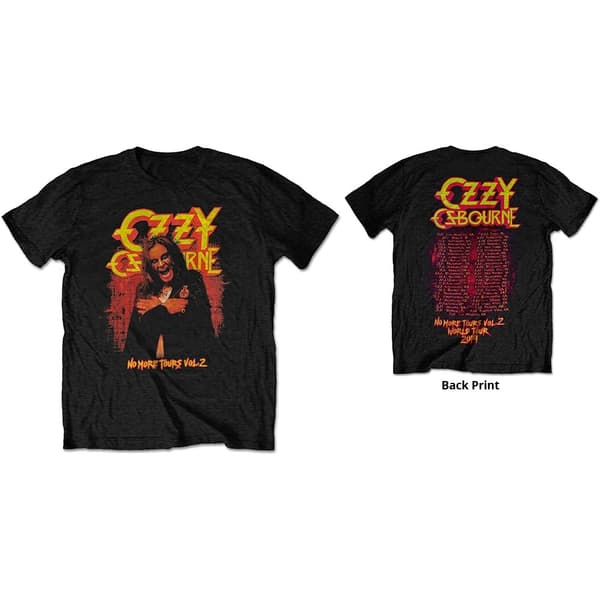Ozzy Osbourne Unisex T-Shirt: No More Tears Vol. 2. (Limited Edition/Collectors Item) (Medium)