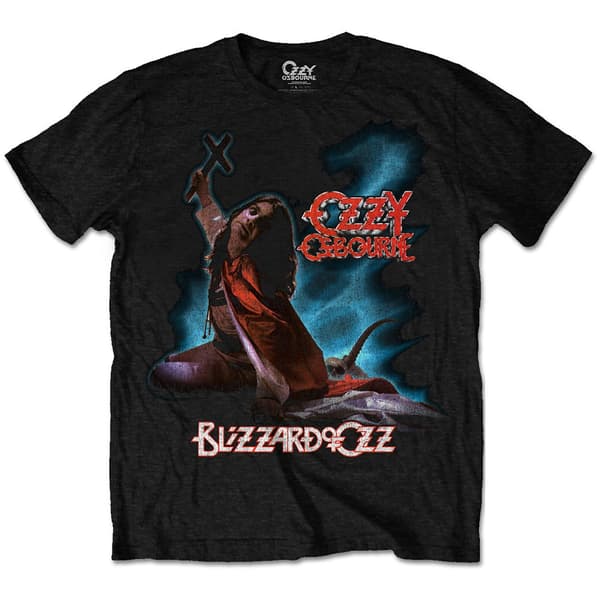 Ozzy Osbourne Unisex T-Shirt: Blizzard of Ozz (Medium)