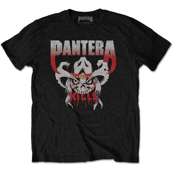 Pantera Unisex T-Shirt: Kills Tour 1990 (Large)