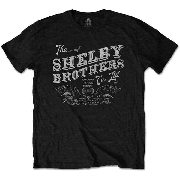 Peaky Blinders Unisex T-Shirt: The Shelby Brothers (XX-Large)