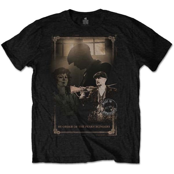 Peaky Blinders Unisex T-Shirt: Shotgun (X-Large)