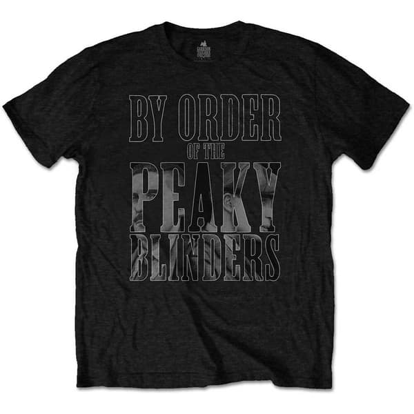 Peaky Blinders Unisex T-Shirt: By Order Infill (XX-Large)