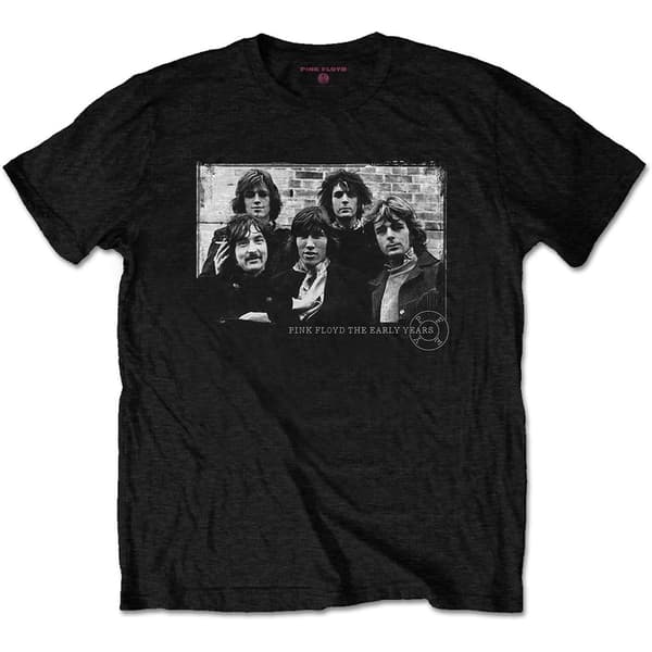 Pink Floyd Unisex T-Shirt: The Early Years 5 Piece (Medium)