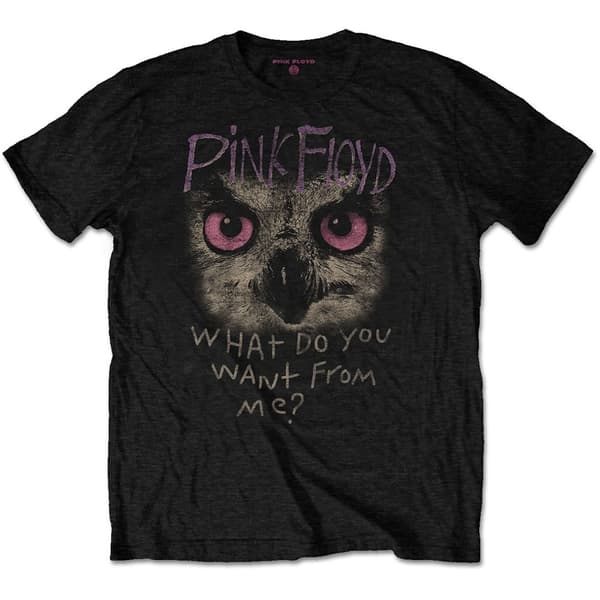 Pink Floyd Unisex T-Shirt: Owl - WDYWFM? (XX-Large)
