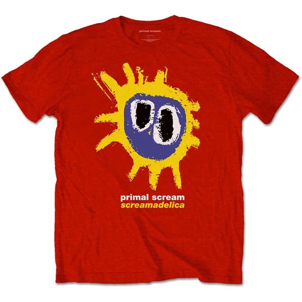 Primal Scream Unisex T-Shirt: Screamadelica (Small)
