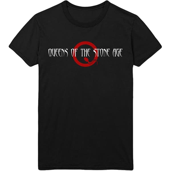 Queens Of The Stone Age Unisex T-Shirt: Text Logo (Medium)
