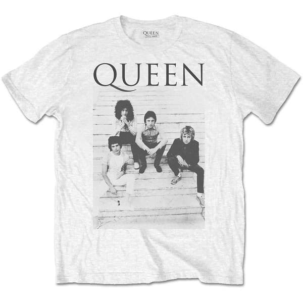 Queen Unisex T-Shirt: Stairs (Large)