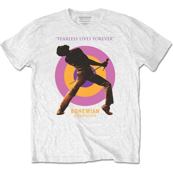 Queen Unisex T-Shirt: Fearless (XX-Large)