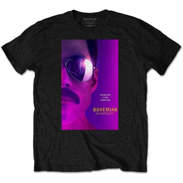 Queen Unisex T-Shirt: Freddie (Large)