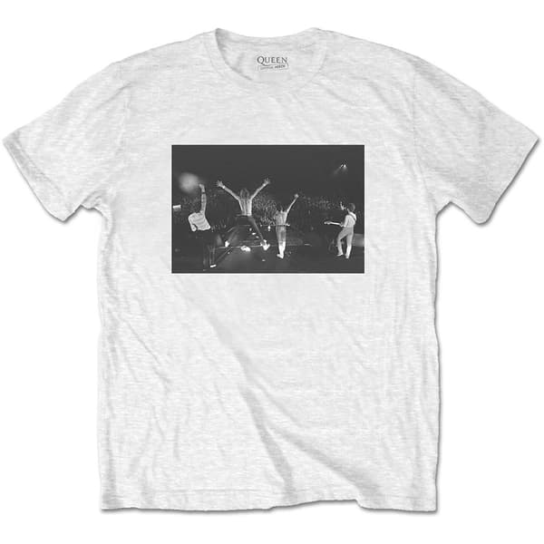 Queen Unisex T-Shirt: Crowd Shot (Large)