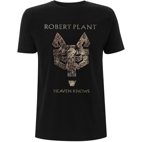 Robert Plant Unisex T-Shirt: Heaven Knows (Small)