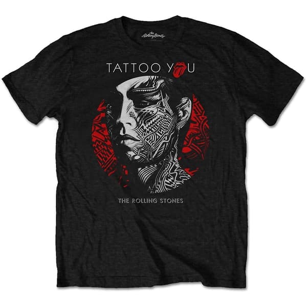 The Rolling Stones Unisex T-Shirt: Tattoo You Circle (Large)