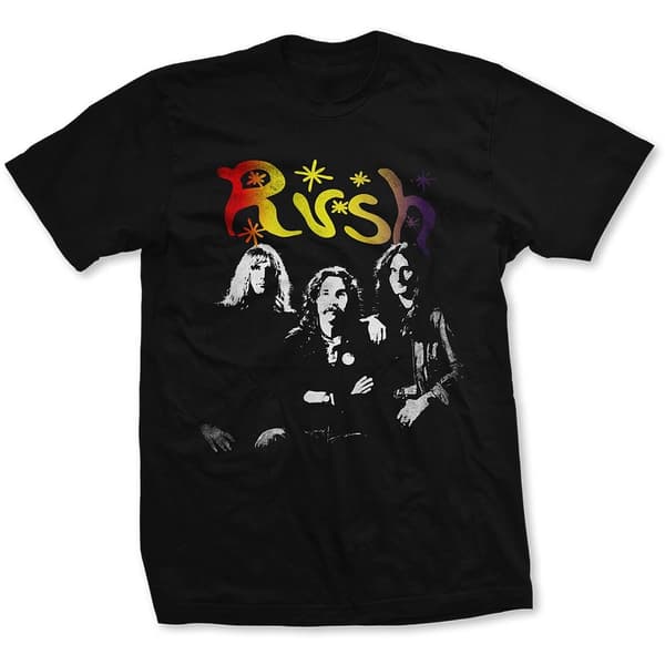 Rush Unisex T-Shirt: Photo Stars (Medium)