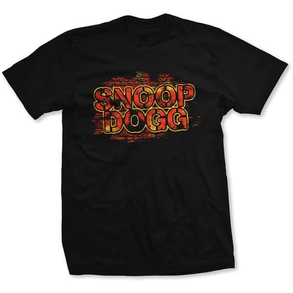 Snoop Dogg Unisex T-Shirt: Red Logo (Medium)